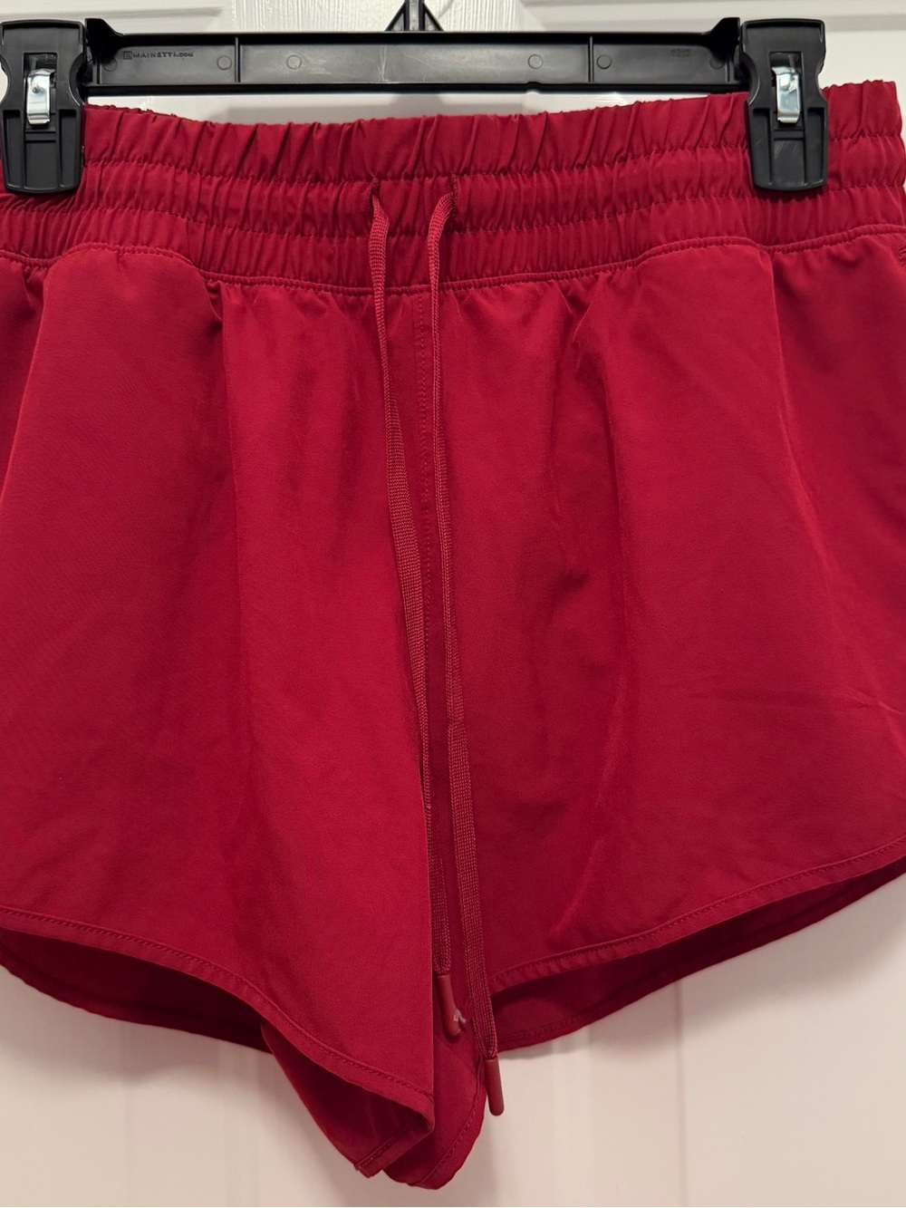 90 Degree by Reflex Red Lightweight Track Running Shorts Women’s M